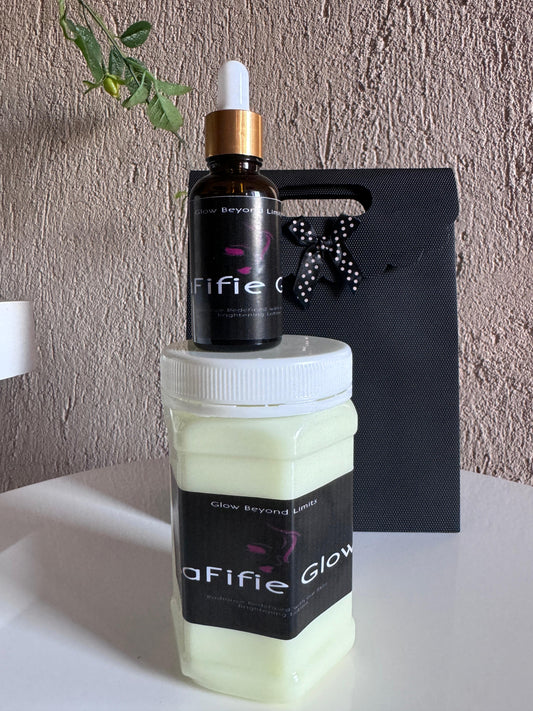 Lafifie Glow Lotion & Serum — For Radiant, Even-Toned Skin
